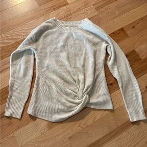 Extra small oversized incredibly soft cream sweater!